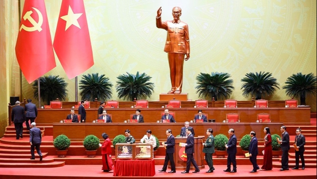 Đồng chí Tô Lâm được bầu giữ chức Tổng Bí thư Ban Chấp hành Trung ương Đảng khoá XIV - Ảnh 1.