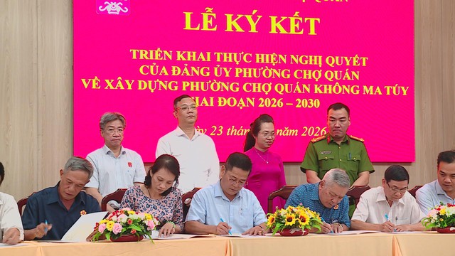 Phường Chợ Quán quyết tâm làm sạch địa bàn, xây dựng “Địa bàn không ma túy” giai đoạn 2026-2030 - Ảnh 3.