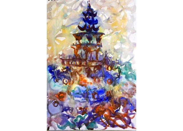 'Chùa ve chai' ở Lâm Đồng có gì mà khách nườm nượp check-in? - Ảnh 1.