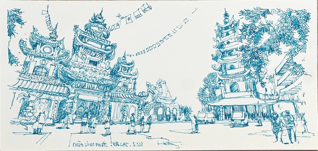 'Chùa ve chai' ở Lâm Đồng có gì mà khách nườm nượp check-in? - Ảnh 2.