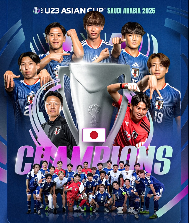 Nhật Bản bảo vệ thành công chức vô địch U23 Châu Á - Ảnh 2.