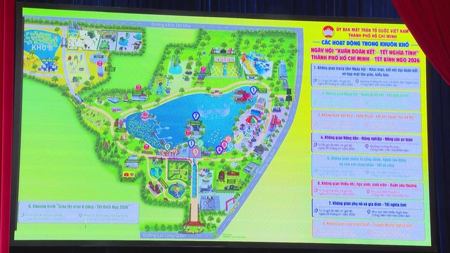 Thời sự HTV ngày 27/1/2026 | TP. Hồ Chí Minh sẵn sàng ngày hội "Xuân đoàn kết - Tết nghĩa tình" - Ảnh 2.