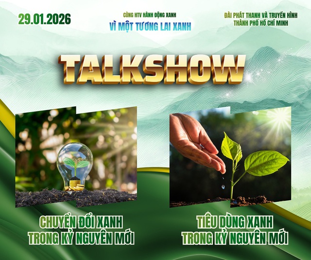 Đón chờ hai buổi tọa đàm đặc sắc tại ngày hội "Cùng HTV Hành động xanh" ngày 29/1 - Ảnh 1.