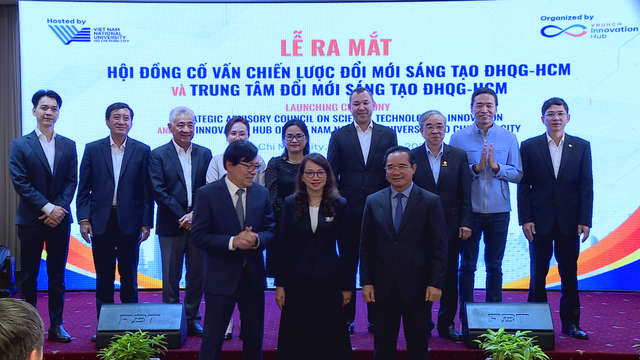Đại học Quốc gia TP. Hồ Chí Minh ra mắt Hội đồng Cố vấn chiến lược Đổi mới sáng tạo và Trung tâm Đổi mới sáng tạo- Ảnh 1.