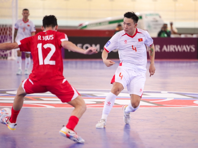 Tuyển futsal Việt Nam thắng Li-Băng, vững vàng vào tứ kết Châu Á 2026 - Ảnh 2.