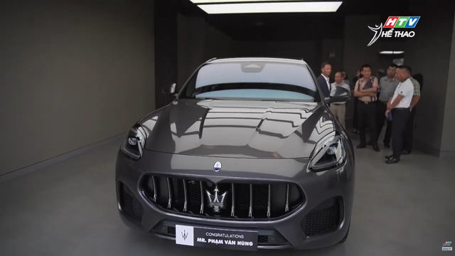 Xe Maserati chính thức thuộc về golfer trúng giải HIO tại HTV Swing Cup- Ảnh 1.