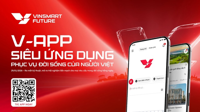 Vinsmart Future ra mắt kỹ thuật phiên bản trải nghiệm sớm siêu ứng dụng "Một chạm V-App - Ảnh 1.