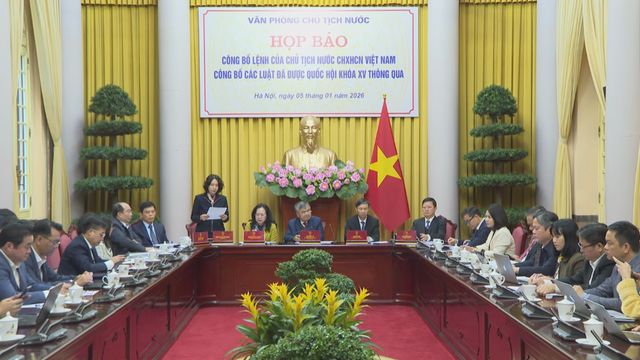 Công bố Lệnh của Chủ tịch nước về 13 dự án Luật mới - Ảnh 1.