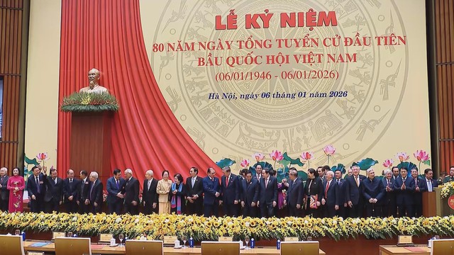 Lễ kỷ niệm 80 năm ngày tổng tuyển cử đầu tiên bầu Quốc hội Việt Nam - Ảnh 1.