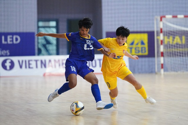 CLB Thái Sơn Nam TP.HCM không có đối thủ ở Giải futsal nữ quốc gia - Ảnh 1.