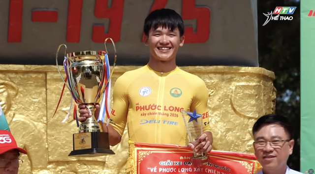 Phạm Lê Xuân Lộc ghi dấu ấn tại giải xe đạp về Phước Long 2026 - Ảnh 3.