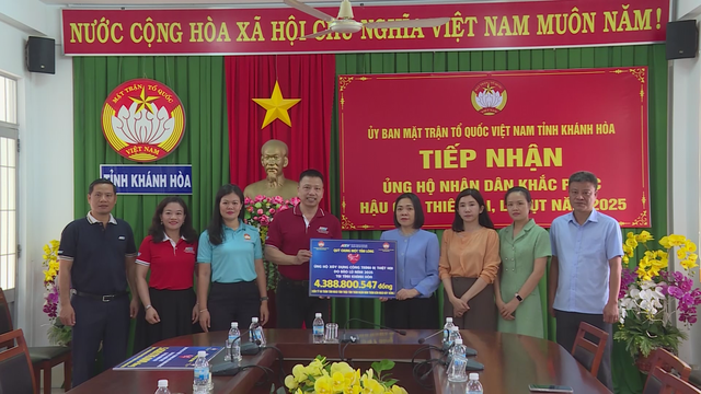 Gửi tấm lòng phương Nam đến 7 điểm trường vùng lũ Khánh Hòa - Ảnh 3.