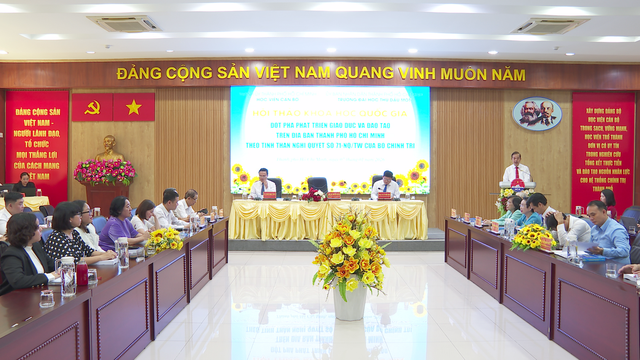 Giải pháp đột phá phát triển giáo dục và đào tạo trên địa bàn TP. Hồ Chí Minh  - Ảnh 1.