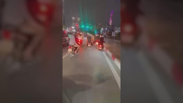 TP. Hồ Chí Minh: Truy bắt nhóm thanh thiếu niên đuổi đánh, chém người giữa đường - Ảnh 1.