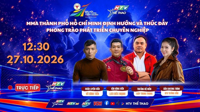 MMA TP. Hồ Chí Minh hướng đến phát triển chuyên nghiệp - Ảnh 1.