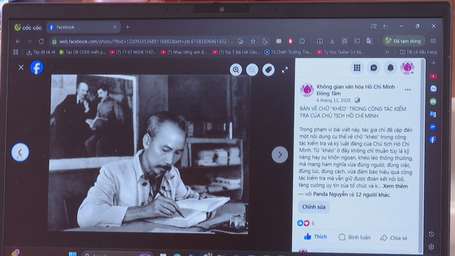 Lan tỏa Không gian văn hóa Hồ Chí Minh trên nền tảng số - Ảnh 1.