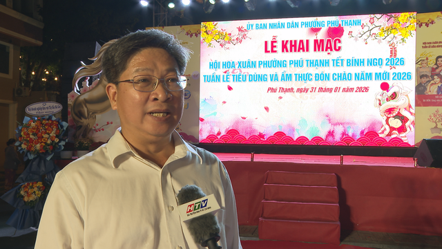 Khai mạc Hội hoa xuân phường Phú Thạnh Tết Bính Ngọ 2026 - Ảnh 1.