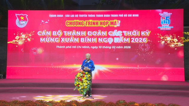 TP. Hồ Chí Minh gặp mặt cán bộ Đoàn các thế hệ dịp Xuân Bính Ngọ 2026 - Ảnh 4.