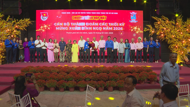 TP. Hồ Chí Minh gặp mặt cán bộ Đoàn các thế hệ dịp Xuân Bính Ngọ 2026 - Ảnh 5.