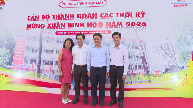 TP. Hồ Chí Minh gặp mặt cán bộ Đoàn các thế hệ dịp Xuân Bính Ngọ 2026 - Ảnh 2.
