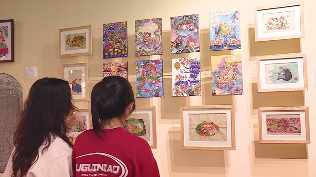 Triển lãm "Sắc màu truyền thống": Khi nghệ sĩ trẻ "đánh thức" giá trị truyền thống giữa phố cổ Hà Nội - Ảnh 4.