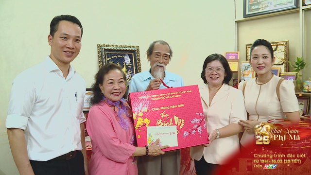 Lãnh đạo TP. Hồ Chí Minh thăm, chúc Tết trí thức và văn nghệ sĩ tiêu biểu xuân Bính Ngọ 2026 - Ảnh 5.