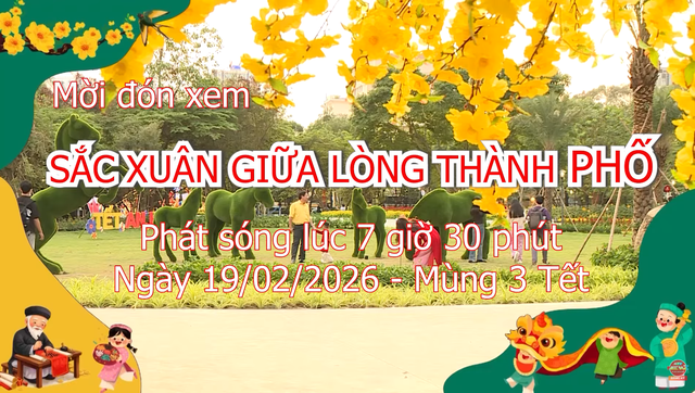 Giới thiệu Thành phố của tôi - Sắc xuân giữa lòng thành phố - Ảnh 1.