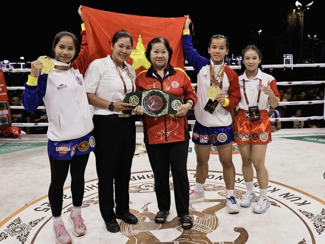 Giải vô địch Kun Khmer thế giới: Đội tuyển Việt Nam nhất toàn đoàn - Ảnh 2.