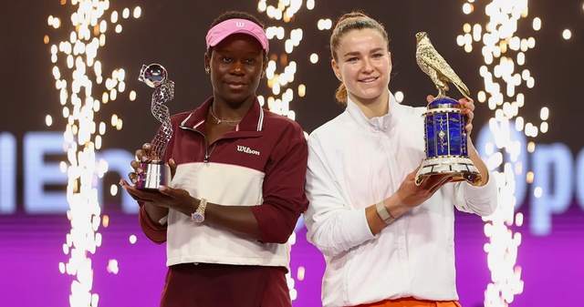 Karolína Muchova vô địch Giải quần vợt Doha mở rộng  - Ảnh 1.