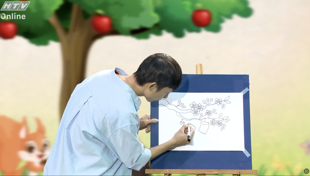 Góc nhỏ kỳ diệu - Vẽ tranh Tết- Ảnh 2.