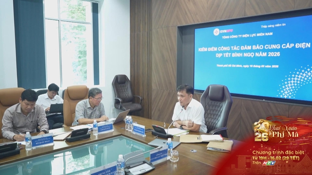 Kiểm tra công tác bảo đảm cung cấp điện Tết Bính Ngọ 2026 tại EVNSPC- Ảnh 3.