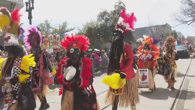 Cuộc diễu hành rực rõ màu sắc Mardi Gras ở New. Orleans, Mỹ - Ảnh 2.