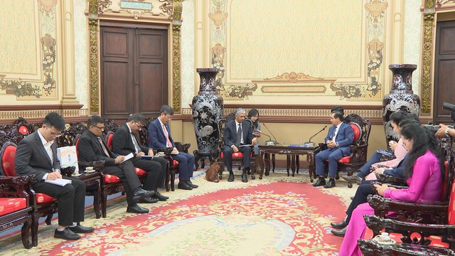 Thời sự HTV ngày 2/1/2026 | Chủ tịch UBND TP. Hồ Chí Minh Nguyễn Văn Được tiếp Thứ trưởng Bộ Ngoại giao Ấn độ - Ảnh 1.