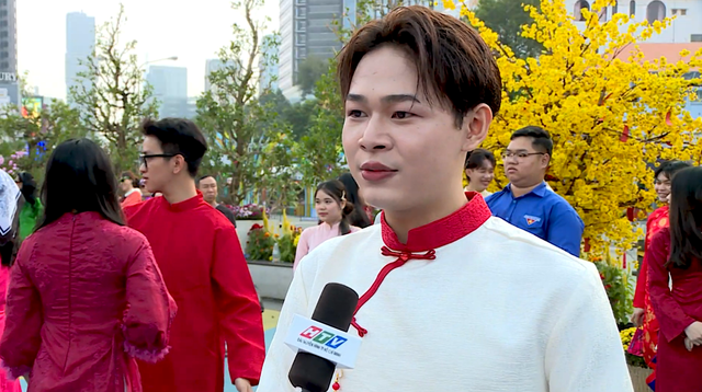 Sinh viên Lào - Campuchia rộn ràng đón Tết Việt tại TP. Hồ Chí Minh - Ảnh 2.