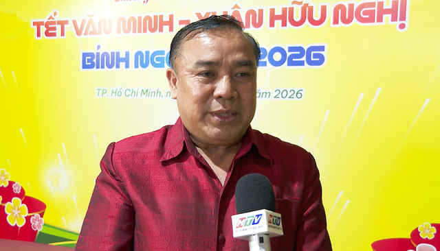 Sinh viên Lào - Campuchia rộn ràng đón Tết Việt tại TP. Hồ Chí Minh - Ảnh 6.