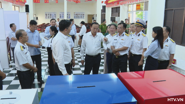 Kiểm tra các khâu hoàn thiện cuối cùng cho ngày bầu cử sớm - Ảnh 1.