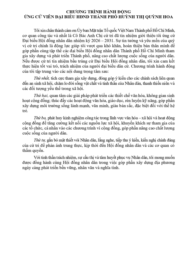 Tóm tắt tiểu sử bà Võ Thị Thanh Hà ứng cử Hội đồng nhân dân TP. Hồ Chí Minh Khóa XI - Ảnh 2.