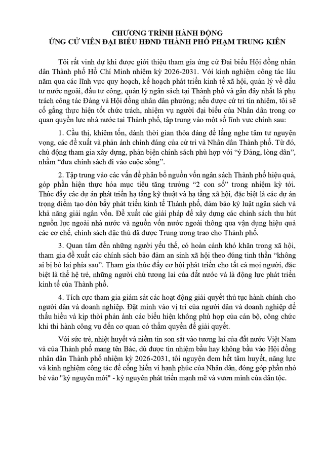 Tóm tắt tiểu sử ông Lê Hồng Minh ứng cử Hội đồng nhân dân TP. Hồ Chí Minh Khóa XI - Ảnh 2.