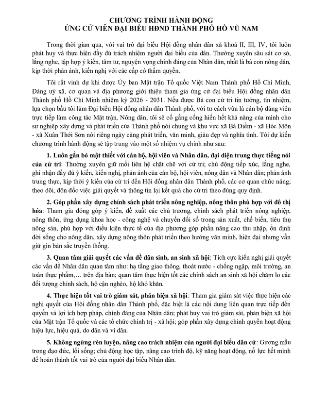 Tóm tắt tiểu sử ông Hồ Vũ Nam ứng cử Hội đồng nhân dân TP. Hồ Chí Minh Khóa XI - Ảnh 2.
