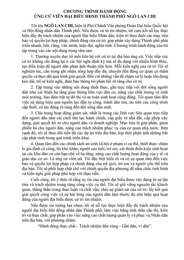 Tóm tắt tiểu sử ông/bà XXX ứng cử Hội đồng nhân dân TP. Hồ Chí Minh Khóa XI - Ảnh 2.