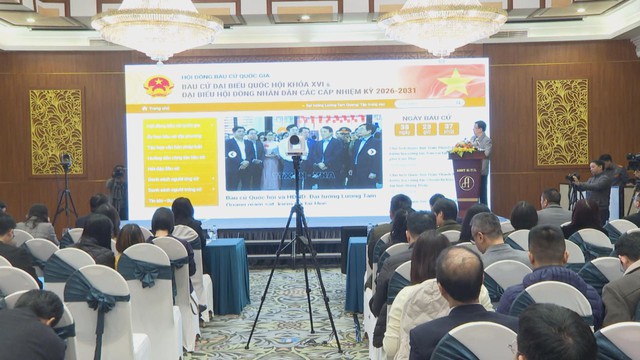 Tập huấn toàn quốc tuyên truyền bầu cử đại biểu Quốc hội khóa XVI - Ảnh 1.