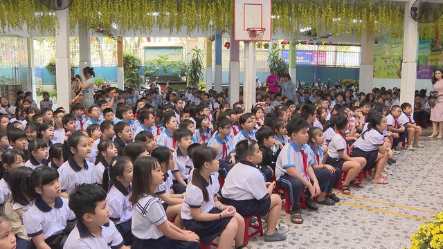 Lan tỏa tình yêu âm nhạc dân tộc tại Trường Tiểu học Trần Khánh Dư - Ảnh 3.