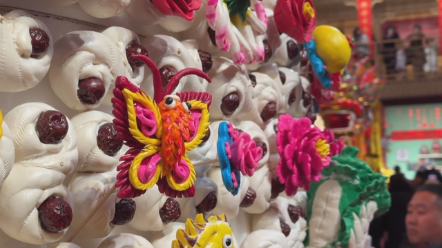 Trung Quốc: Triển lãm bánh bao nghệ thuật mừng năm mới - Ảnh 2.