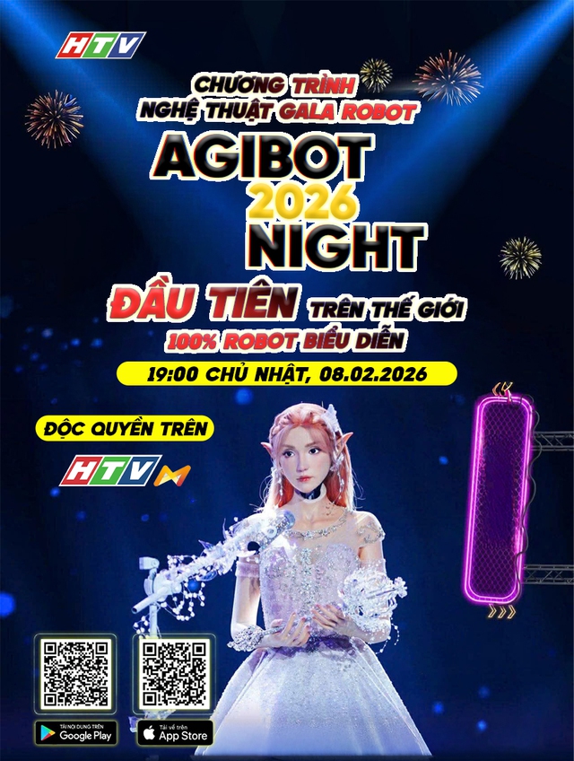 HTV độc quyền phát sóng "AGIBOT Night": Đêm hội 100% robot trình diễn đầu tiên trên thế giới - Ảnh 2.