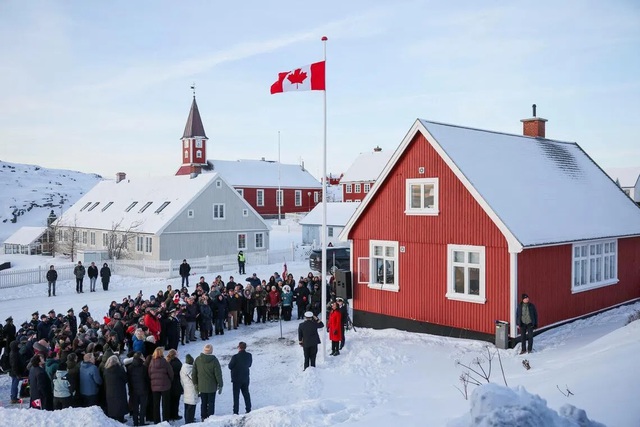 Canada và Pháp mở lãnh sự quán tại thủ phủ Nuuk của Greenland  - Ảnh 1.