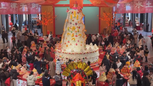 Trung Quốc: Triển lãm bánh bao nghệ thuật mừng năm mới - Ảnh 1.