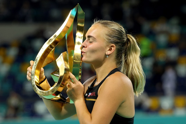 Sara Bejlek đoạt danh hiệu WTA đầu tiên trong sự nghiệp - Ảnh 1.