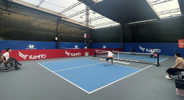 Giải pickleball Paralympic Việt Nam – Gắn kết yêu thương - Ảnh 1.