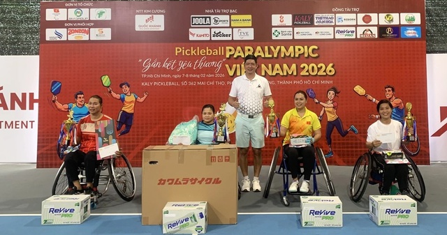 Giải pickleball Paralympic Việt Nam – Gắn kết yêu thương - Ảnh 2.