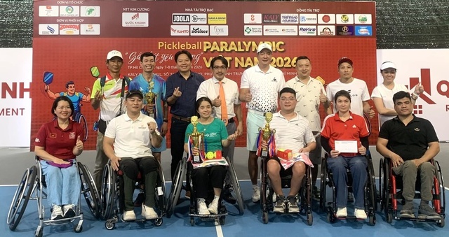 Giải pickleball Paralympic Việt Nam – Gắn kết yêu thương - Ảnh 4.